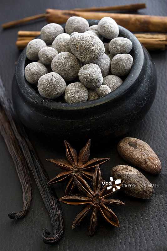 香薰巧克力松露图片素材