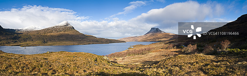 苏格兰荒野景色图片素材