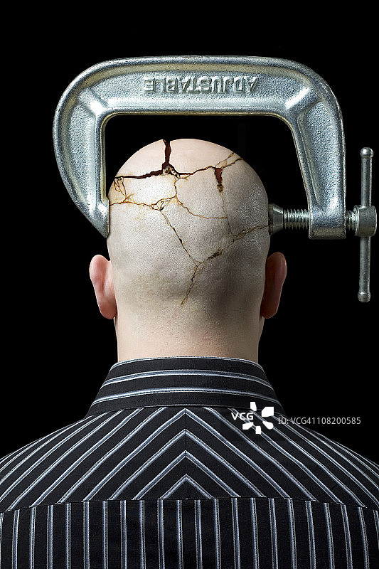 剧烈头痛图片素材