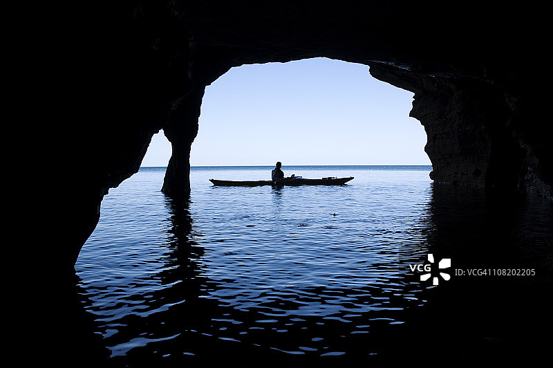 海蚀洞穴图片素材