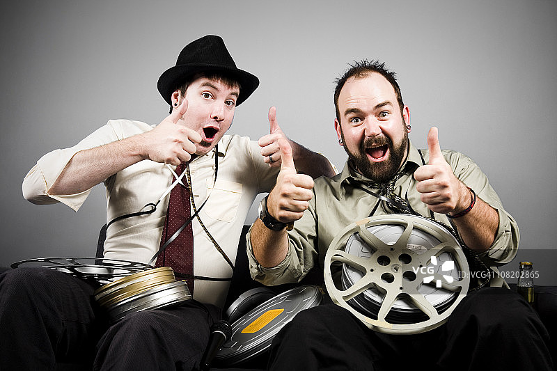 影评人：赞不绝口图片素材