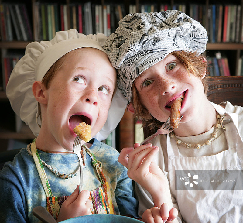 早餐男孩图片素材
