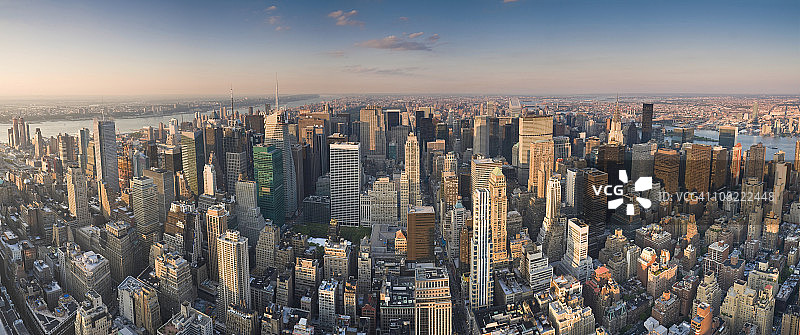 曼哈顿城市景观图片素材