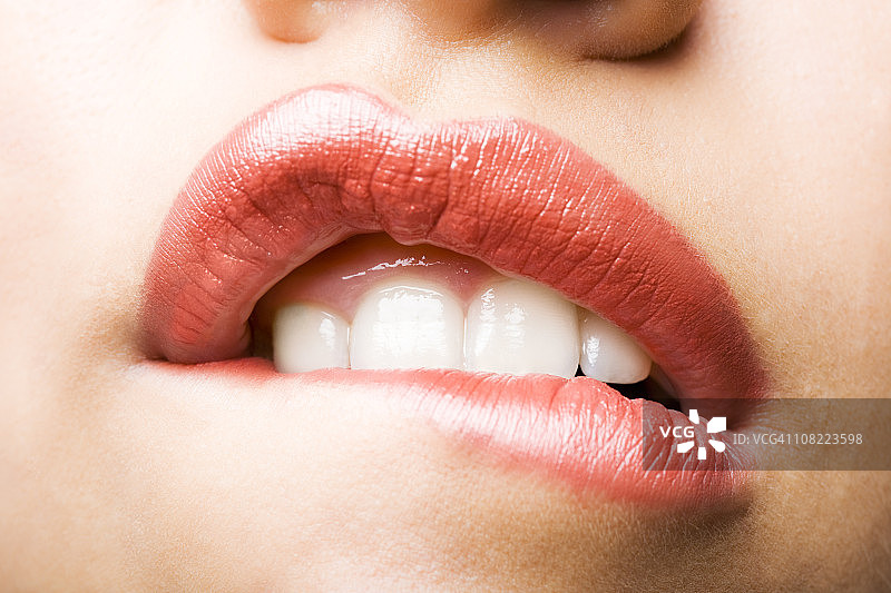 美丽的女人嘴唇图片素材