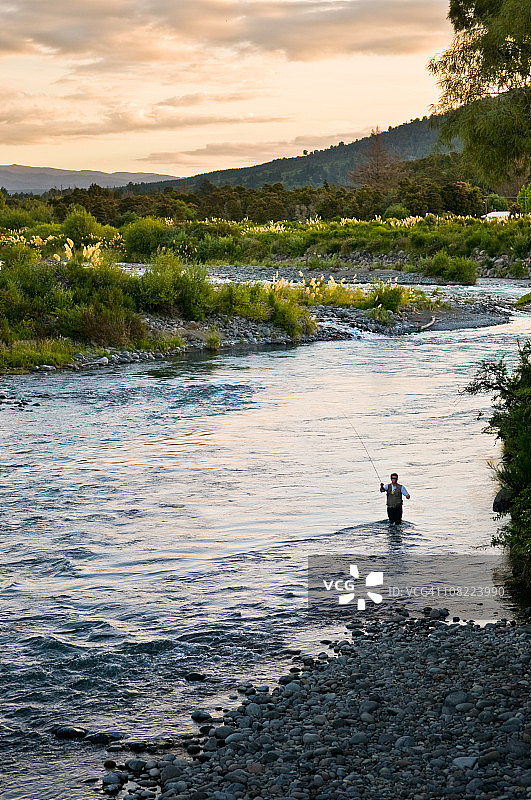 飞蝇钓图片素材