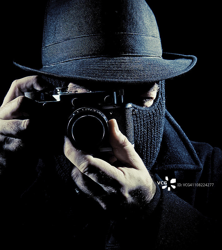 复古间谍图片素材