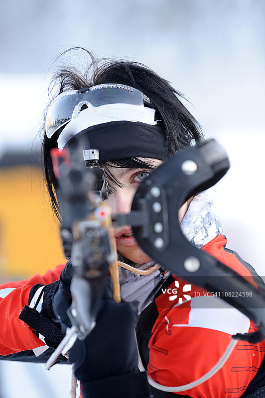 准备射击目标图片素材