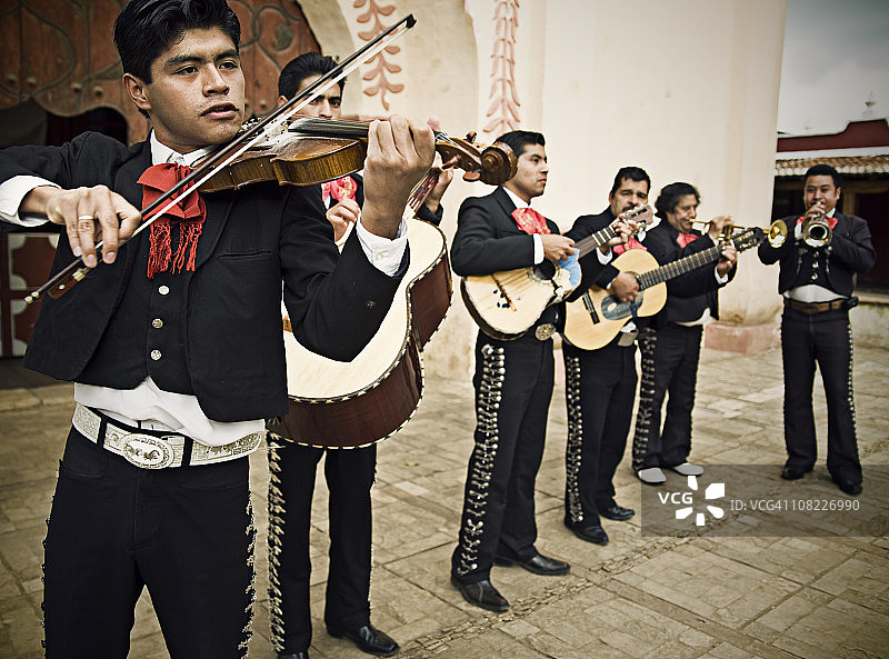 墨西哥流浪乐队图片素材