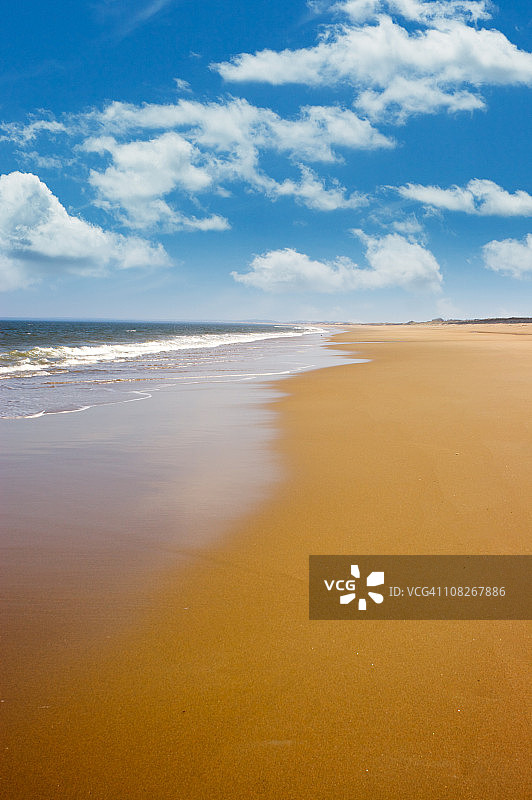 在海滩上图片素材