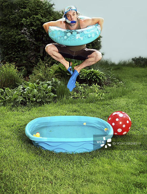 后院度假图片素材