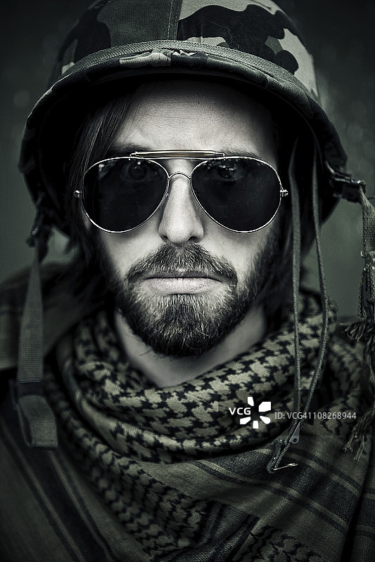 年轻士兵图片素材