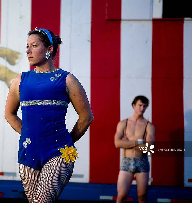 马戏团表演者图片素材