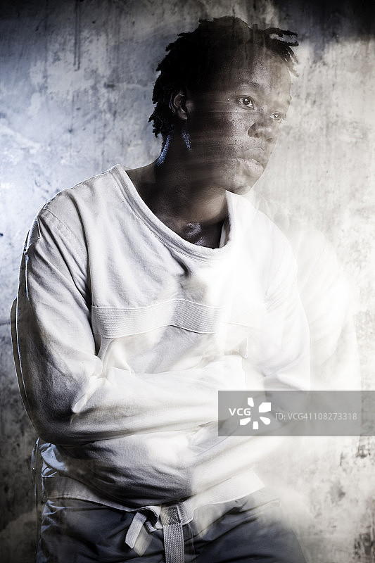 穿紧身衣的男子图片素材