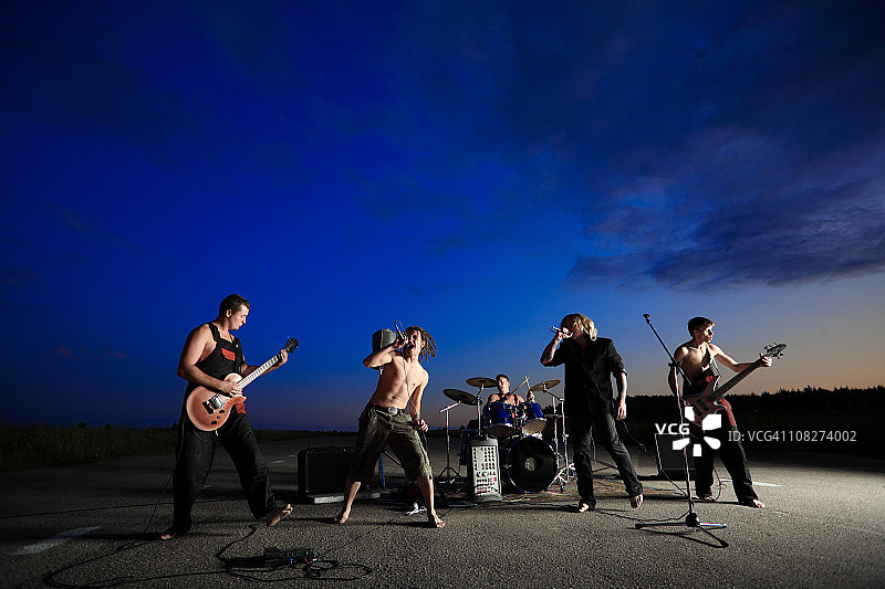 摇滚乐队图片素材