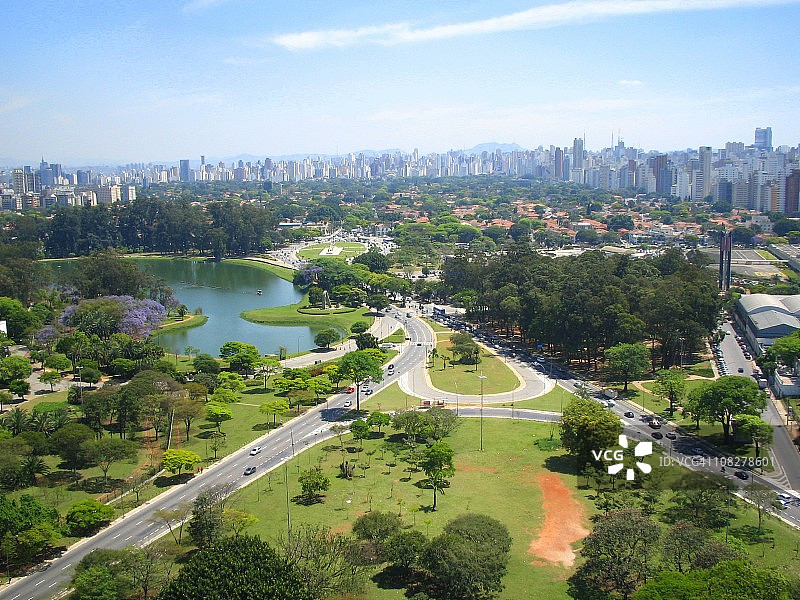 伊比拉布埃拉湖图片素材