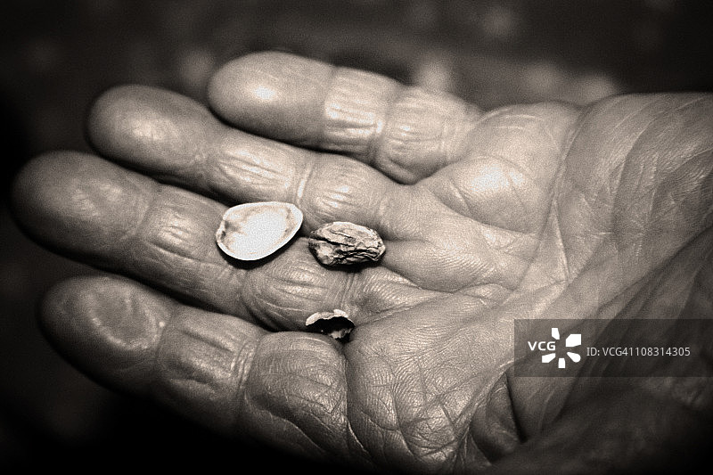 世界饥饿日：等待食物的手图片素材