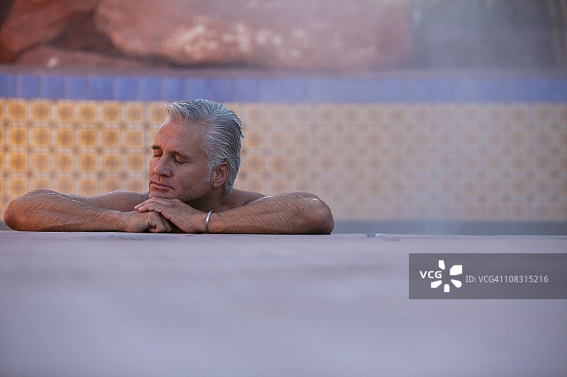 在亚利桑那州Sedona享受水疗图片素材