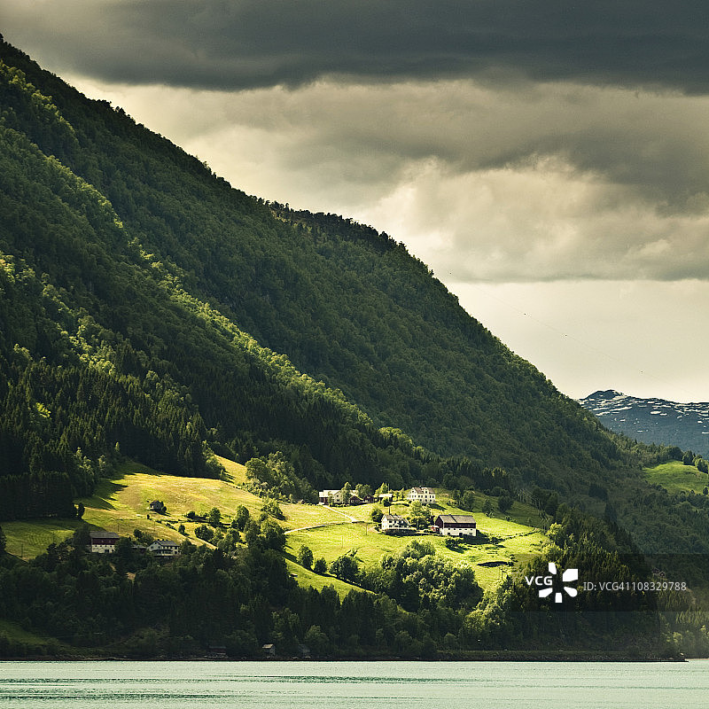 因维克峡湾图片素材