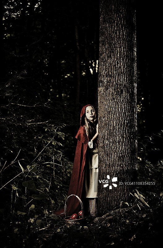 小红帽图片素材