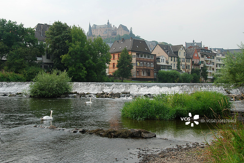 德国马尔堡景色图片素材