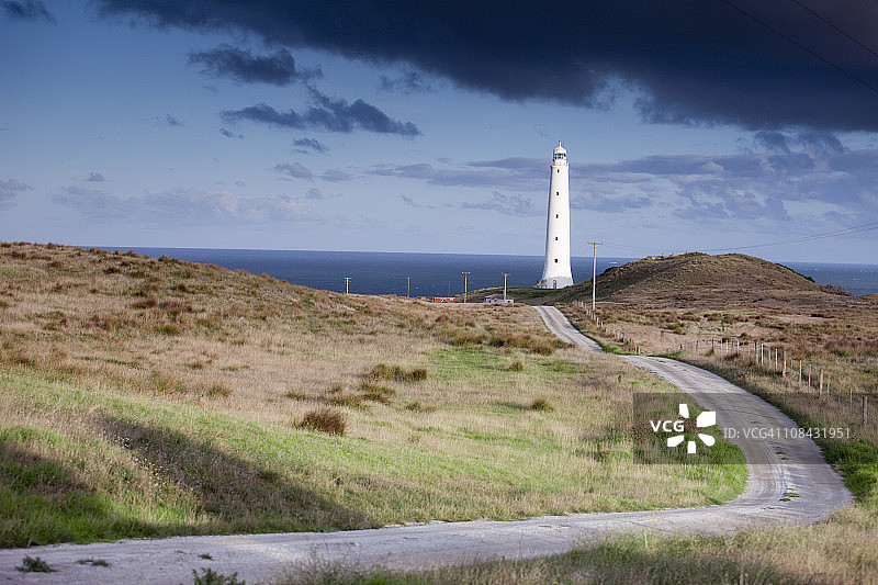 澳大利亚金岛威克姆海角灯塔图片素材