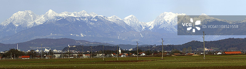 阿尔卑斯山脉图片素材