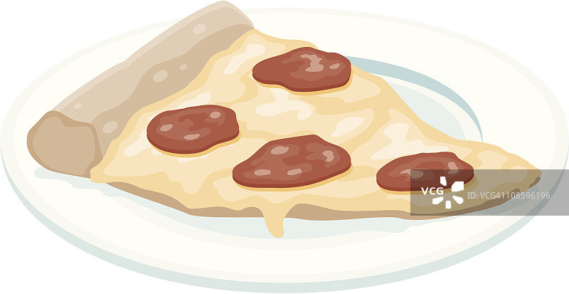 意式香肠披萨图片素材