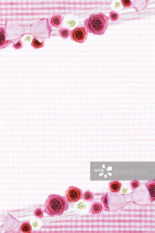 玫瑰花边框图片素材