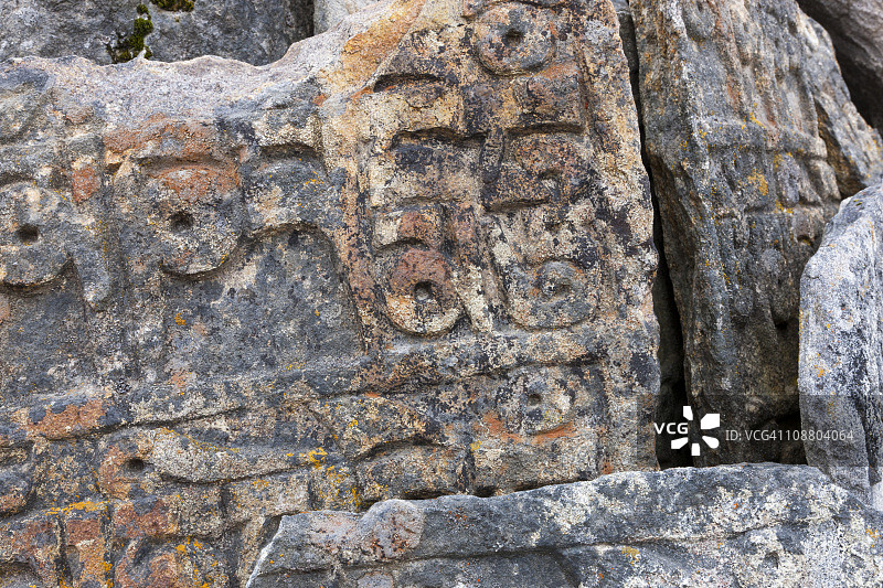 嘛呢石图片素材