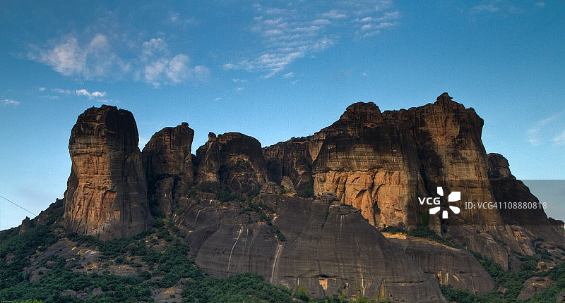 迈泰奥拉岩石构造图片素材