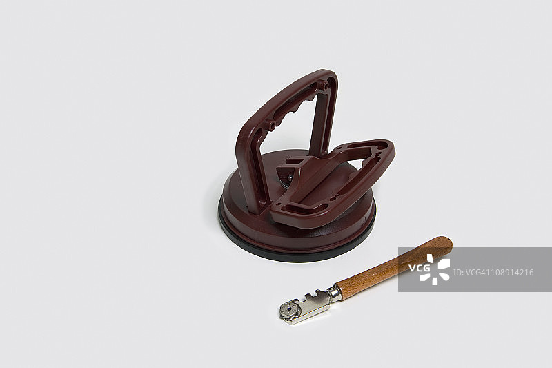 玻璃刀和吸盘图片素材