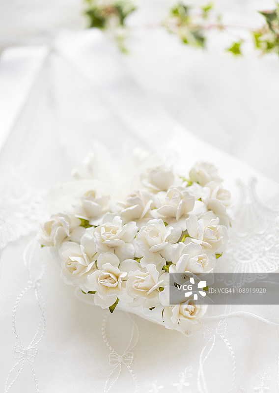 白色玫瑰装饰图片素材