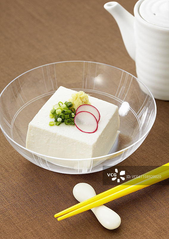 日式凉豆腐图片素材