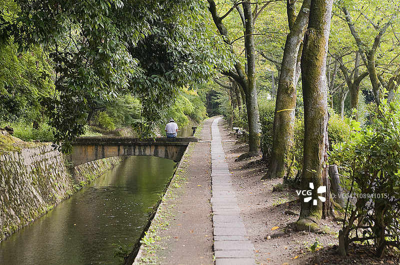 哲学之路图片素材