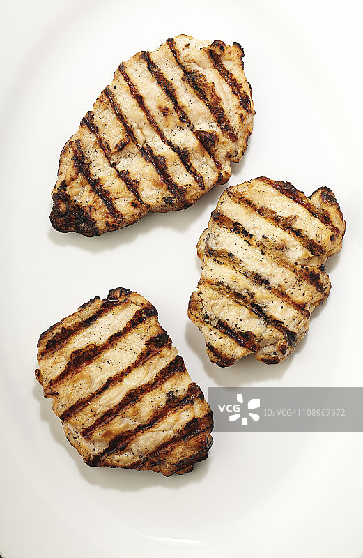 烤鸡肉图片素材