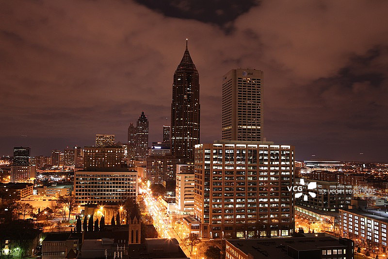 亚特兰大 - 2010年地球一小时图片素材