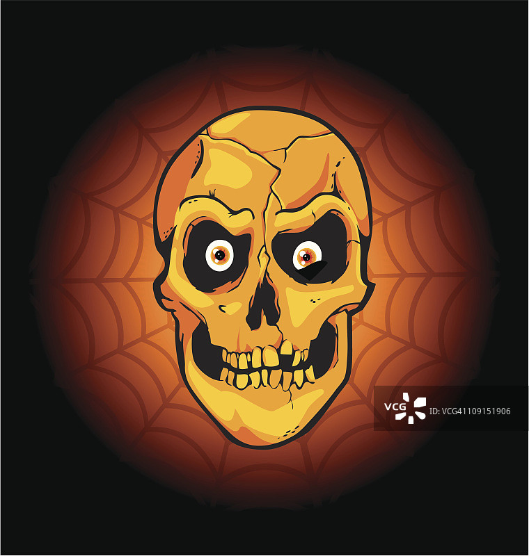 万圣节惊吓图片素材