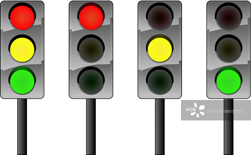 交通信号灯合集图片素材