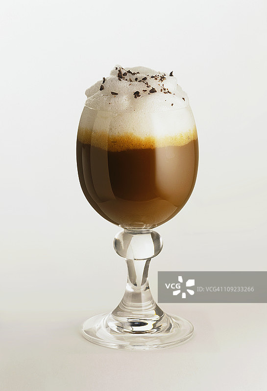 一杯热巧克力特写图片素材