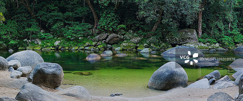 昆士兰州莫斯曼峡谷图片素材