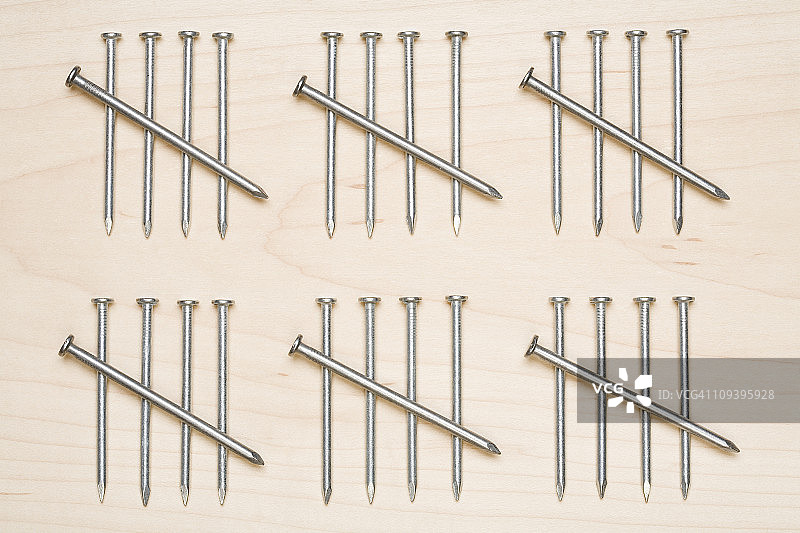 指甲形成计数图图片素材