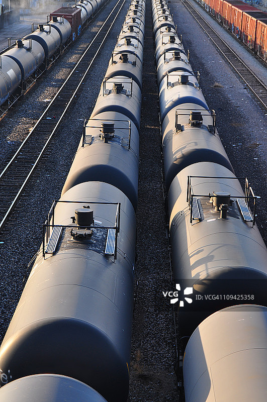 罐车阵容图片素材