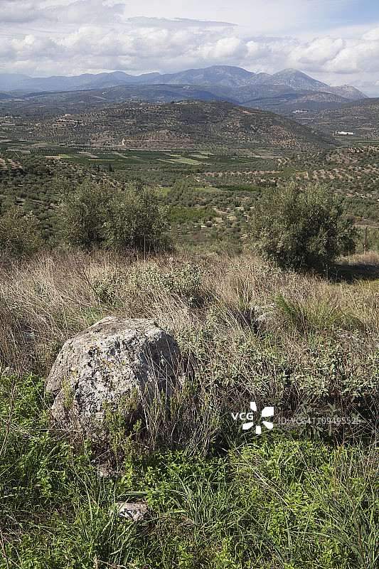 迈锡尼附近景观图片素材