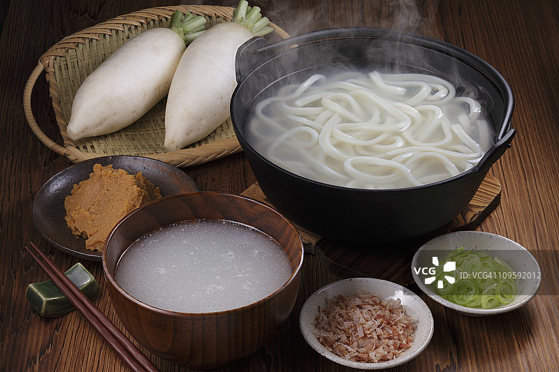 Oshibori-udon图片素材