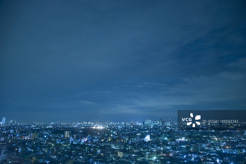 东京夜景图片素材