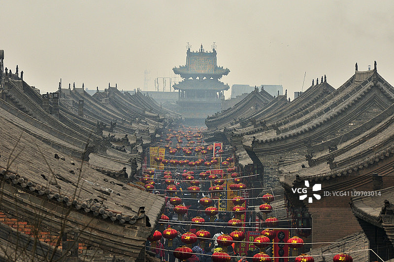 中国山西平遥古城图片素材