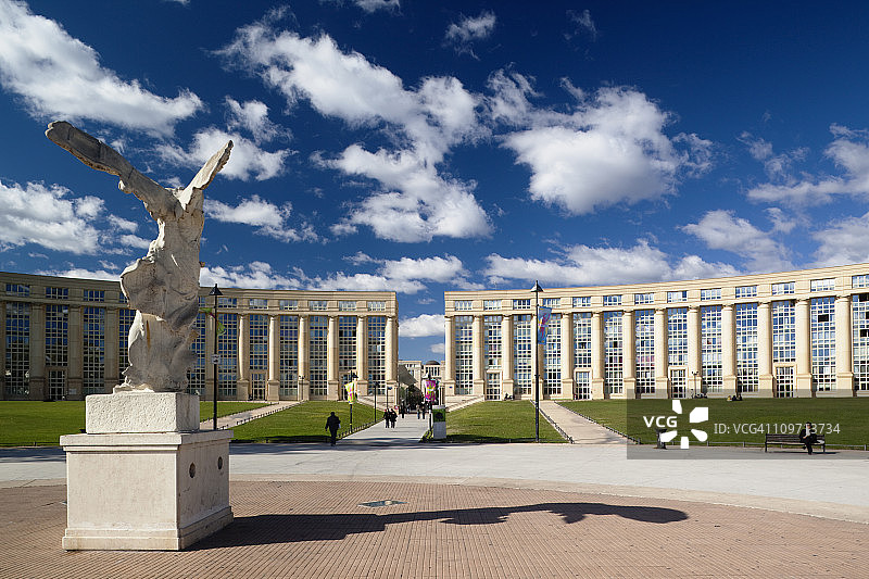 蒙彼利埃欧洲滨海广场图片素材