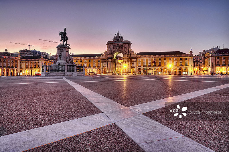 里斯本商业广场图片素材