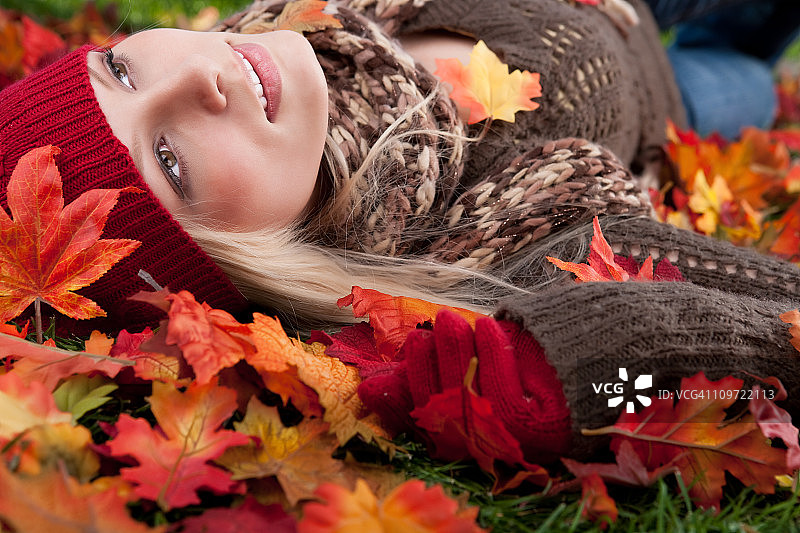 秋天的肖像图片素材