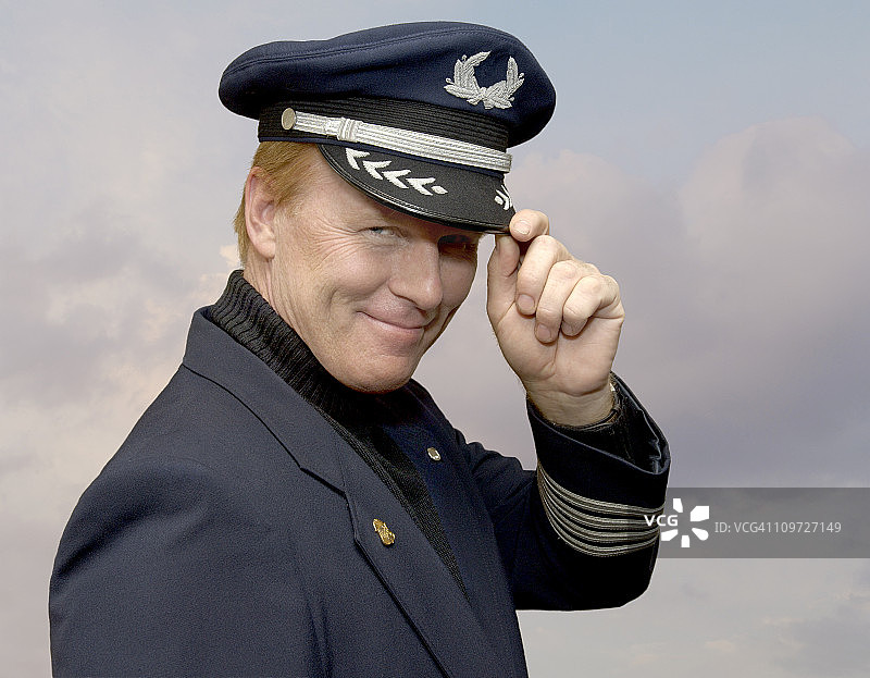 航空公司飞行员图片素材